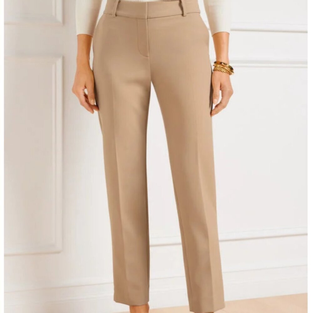 Talbots Size 8P Rattan Hampshire Ankle Pant, Excellent, Like New Condition